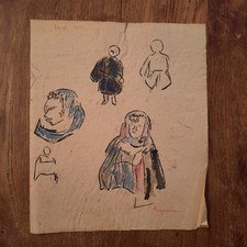 Dessin Ancien Portrait