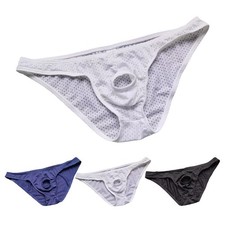 Slip homme respirant nylon sous vêtement doux et confortable essentiels quotidi