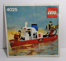 Notice lego boats 4025 fire - boats,