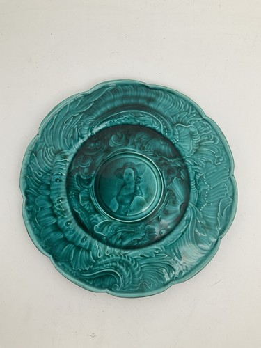 Faïence rubelles assiette - faïence,