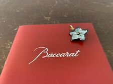 Pendentif fleur en cristal de Baccarat