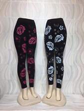2 X Leggings/Tights Pour Femmes En Élastane, Spandex. TAILLE UNIQUE.