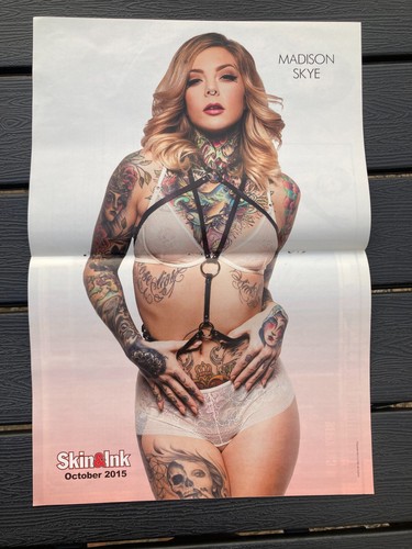 Poster madison skye tatoo - skye,