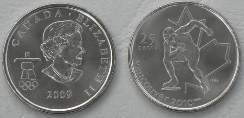 Canada cents monnaie - 25,