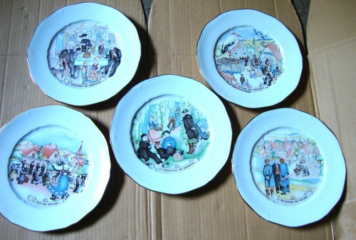 Assiettes plates en - 5,