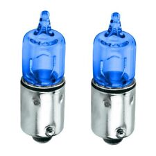 2x ampoule 12V 10W BA9S bleu angel eyes voiture moto scooter phare