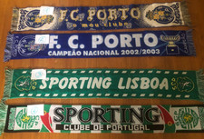 1 écharpe scarf au choix * FC PORTO & SPORTING PORTUGAL