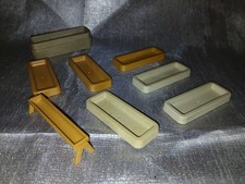 Ferme PLAYMOBIL Vintage Gros Lot Mangeoire auge abreuvoir (Bison Boeuf Zoo