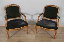 Paire de fauteuils à la reine