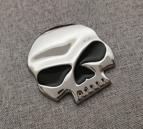 Medaillon skull chrome - skull,