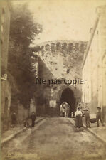 DINAN vers 1880 porte du Jerzual Côtes-d'Armor Bretagne
