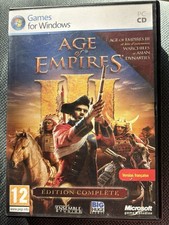 Age Of Empires III (3) - Édition Complète Collection PC 4 CD Guide + Clés Produi
