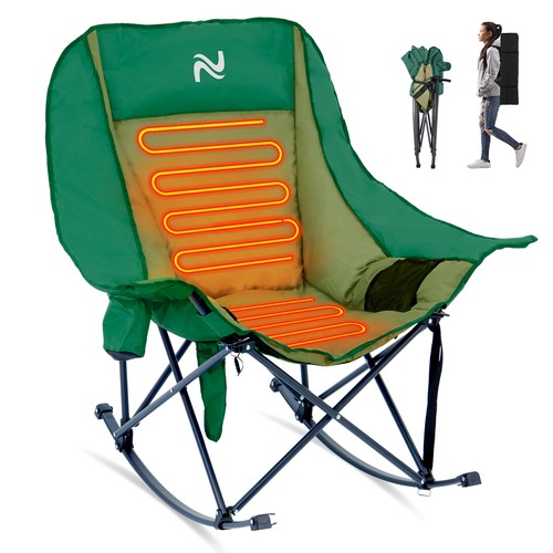 Naizea heated camping chair - heated,