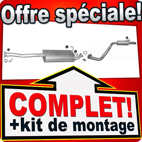 échappement pour toyota land - pour,