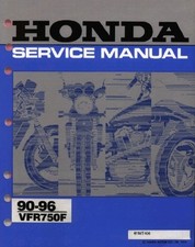 MANUEL ATELIER REVUE RÉPARATION PDF HONDA VFR VFR750F 1990 - 1996