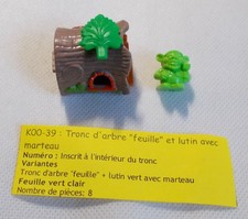 Kinder - Tronc d'arbre feuille