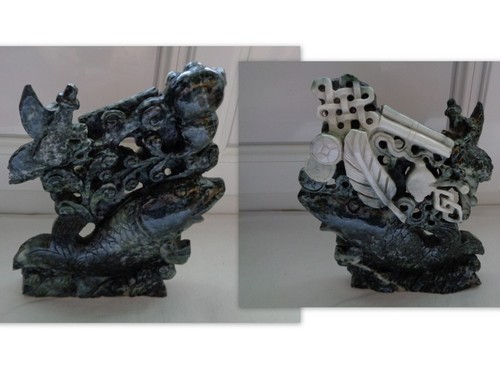 Rare objet chinois decor de - chinois,