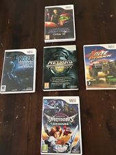 LOT DE 5 JEUX WII :  METROID