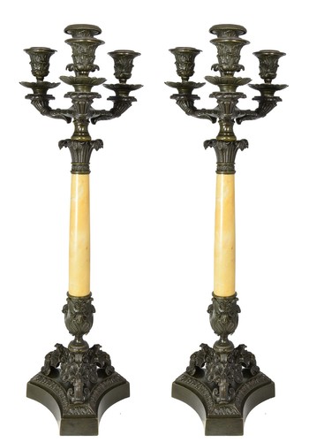Chandelier kaminuhr empire - kaminuhr,