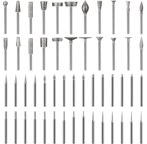 52pcs diamond grinding bit - diamond,