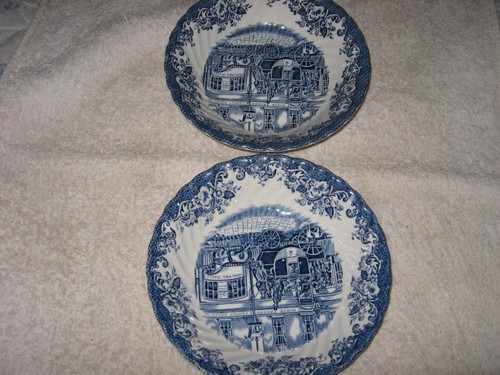 Lot assiettes anglaise - 2,