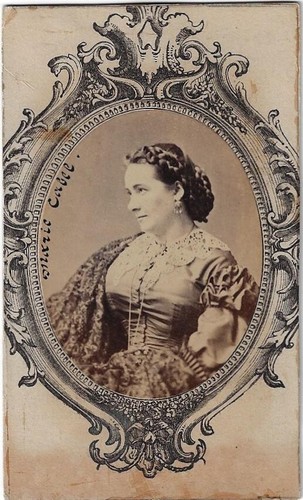Originale photo cdv c1865 - originale,