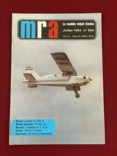 Revue Livre ancien MRA Modèle Réduit D’avion Modélisme 1983 Numéro 524