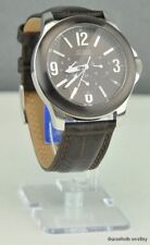 New Trend Extraordinary GuEsS  Watch Men Leather Brown Multifunction USA