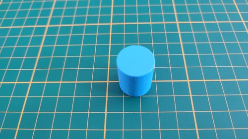 Petit bloc bleu pièce
