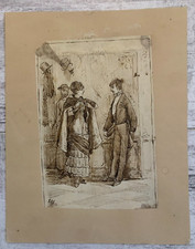 Encre portant monogramme