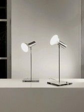 1960 RENE-JEAN CAILLETTE PARSCOT 2 LAMPES MODERNISTE MINIMALISTE Arteluce Oluce