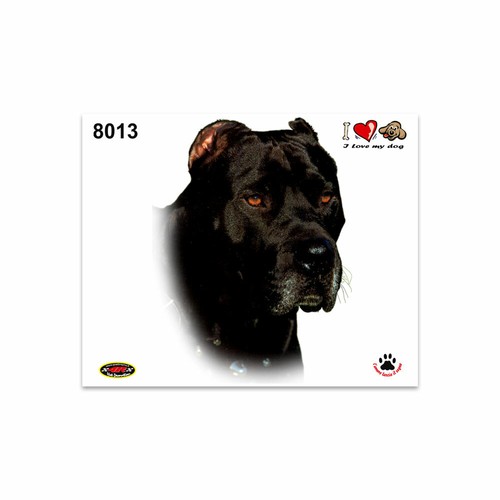 Autocollants cane corso x - cane,