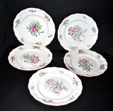 Lunéville Lot 5 Assiettes
