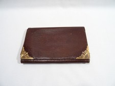 ANCIEN PORTE FEUILLE EN CUIR