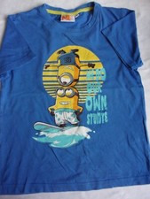 Réf.299 GARCON T-SHIRT manche courte fantaisie Minion Marque DESPICABLE ME 8 ans