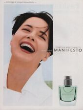 Publicité papier Parfum. Perfume ad. ISABELLA ROSSELLINI Manifesto 2000