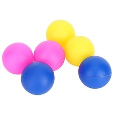 Lot de 6 balles de Jeu en PVC