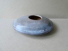 grand vase soucoupe signé, Jean Claude Seris, pour l'Ikebana, vers 1980