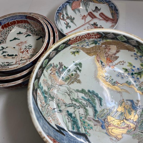 Lot anciens bols - anciens, japonais