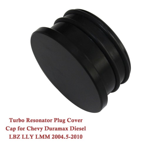 Turbo resonator plug - cover, cap