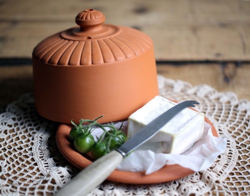Vintage french cheese dome - french,