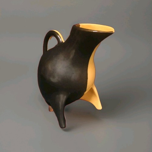 Pichet céramique zoomorphe - céramique,