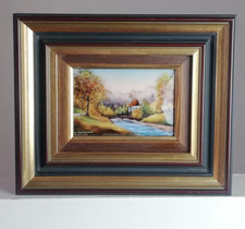 Tableau ancien miniature