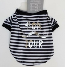 DOG APPAREL Black & White "Bon