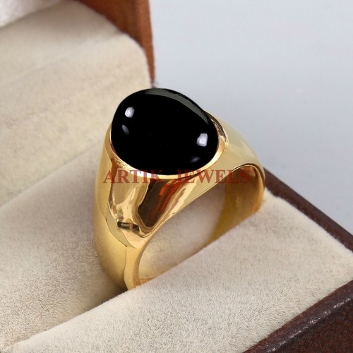 Bague homme onyx - homme, naturel