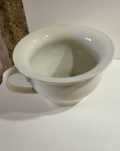 Ancien pot chambre faience - pot,