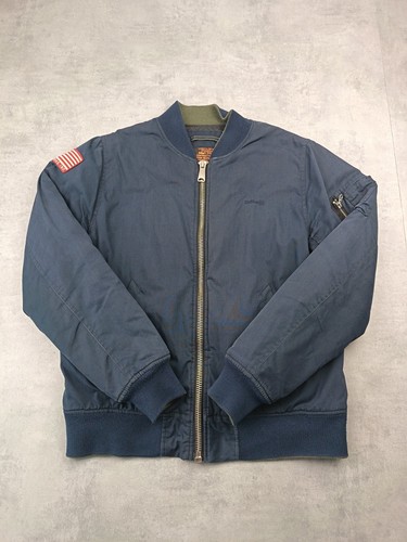 Blouson bombers schott bleu - bombers,