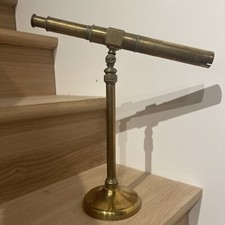 DUBOSCQ PARIS Lunette Longue Vue Appareil Science Scientifiques Cuivre XIX EME C