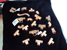 LOT DE RACCORDS CUIVRE DIVERS