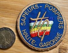 ECUSSON PATCH SAPEURS POMPIERS